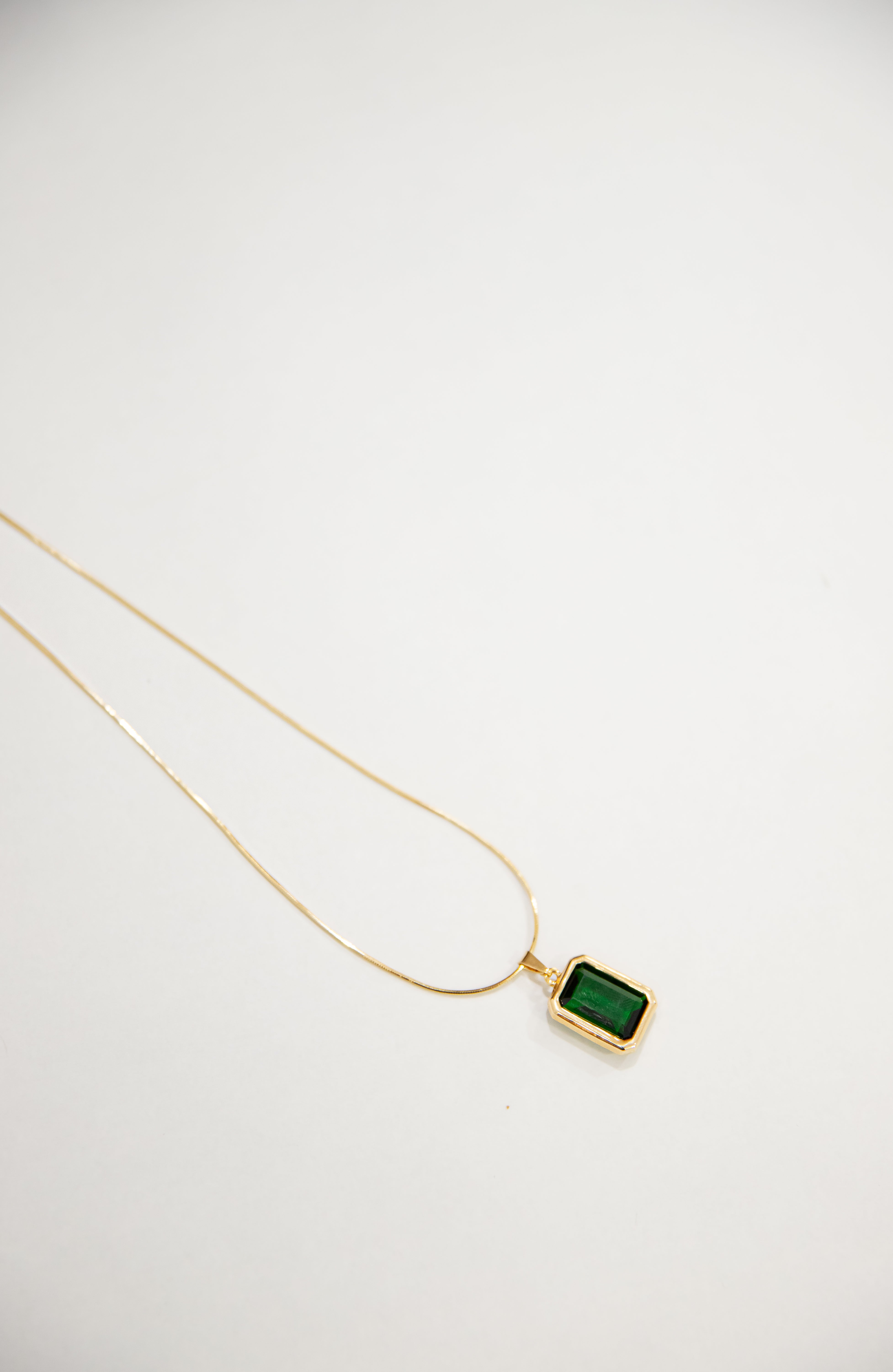 Colar Esmeralda Fusion