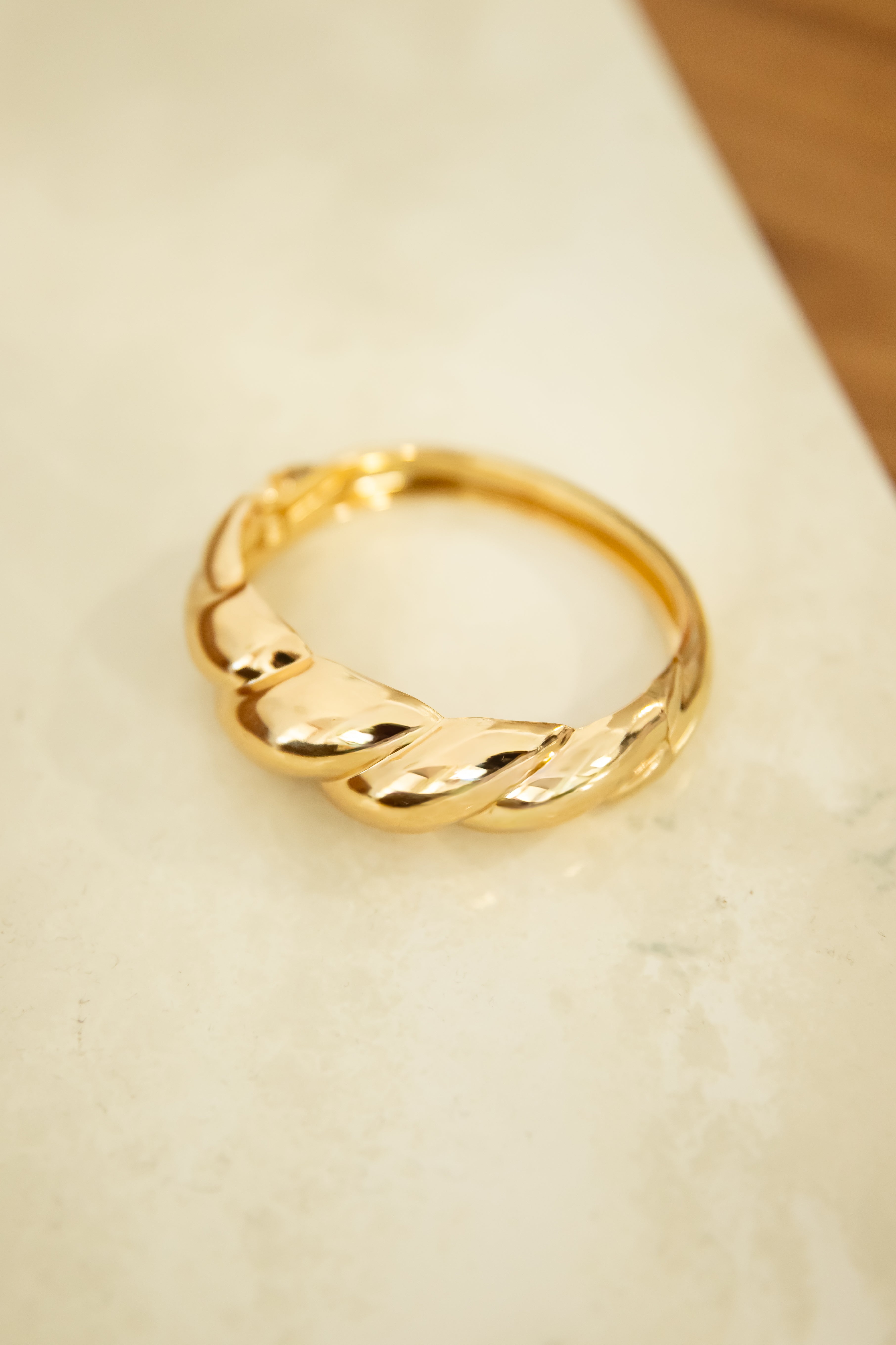 Bracelete Trama dourado