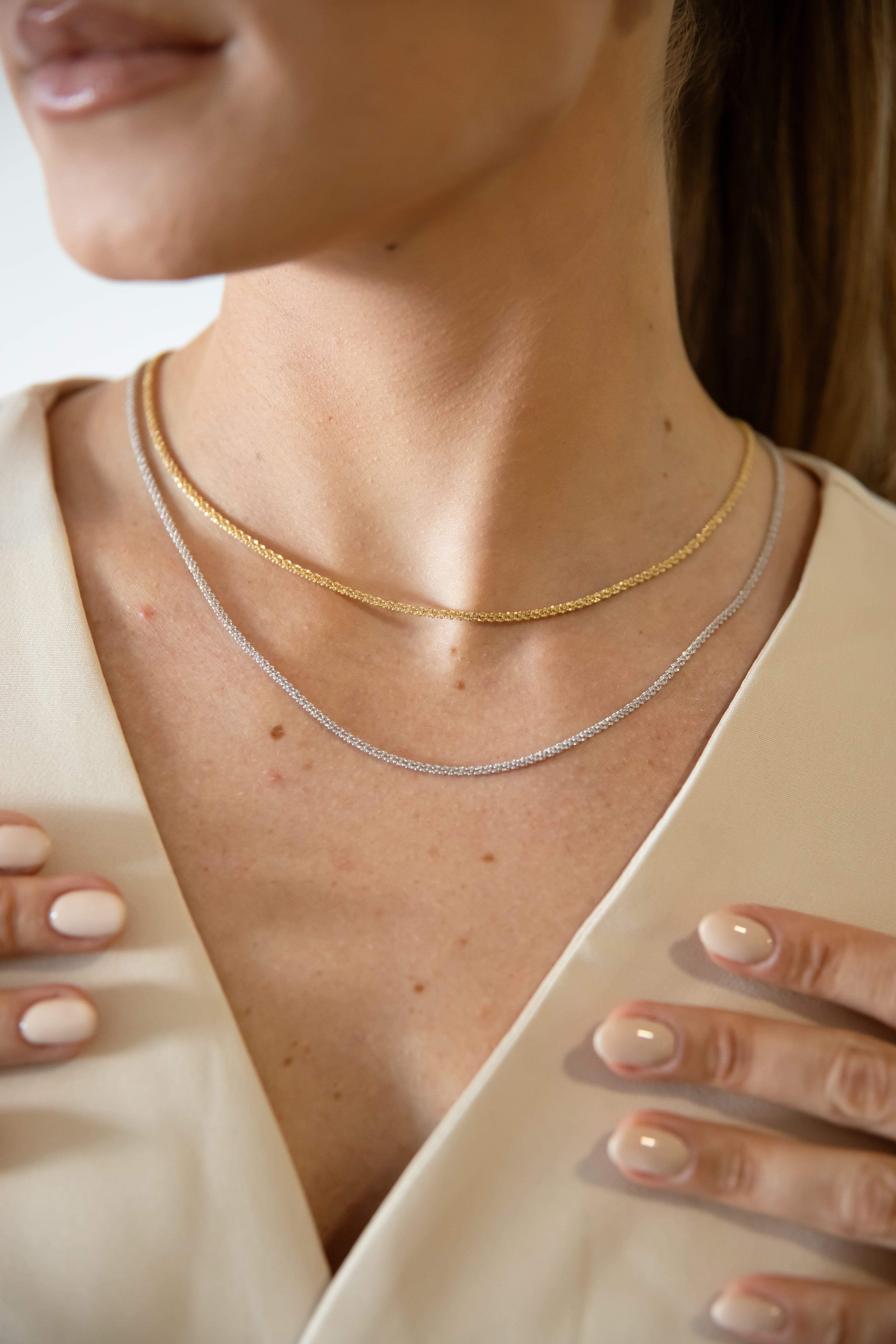 Colar Horizonte Dourado