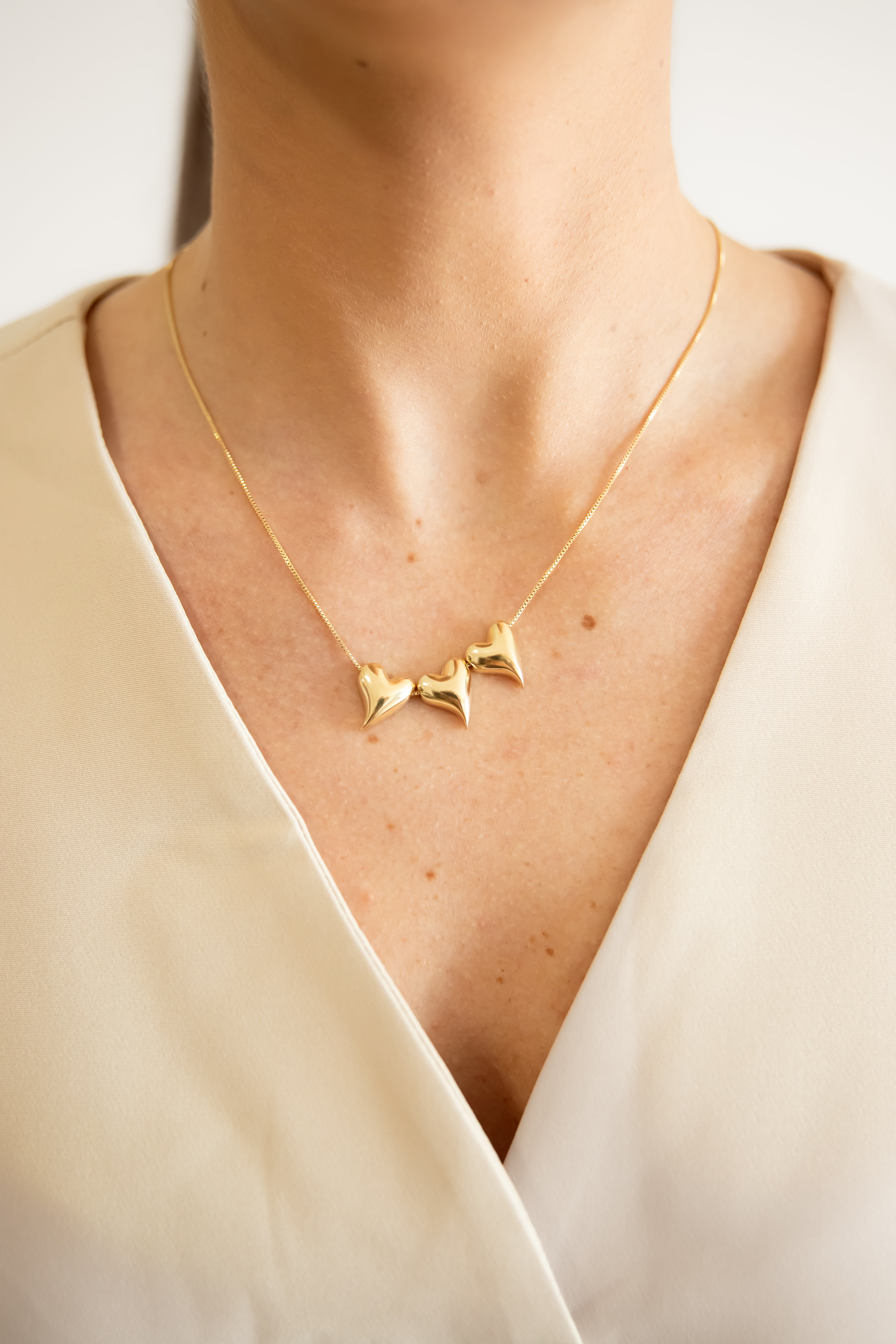 Colar Corações da cidade